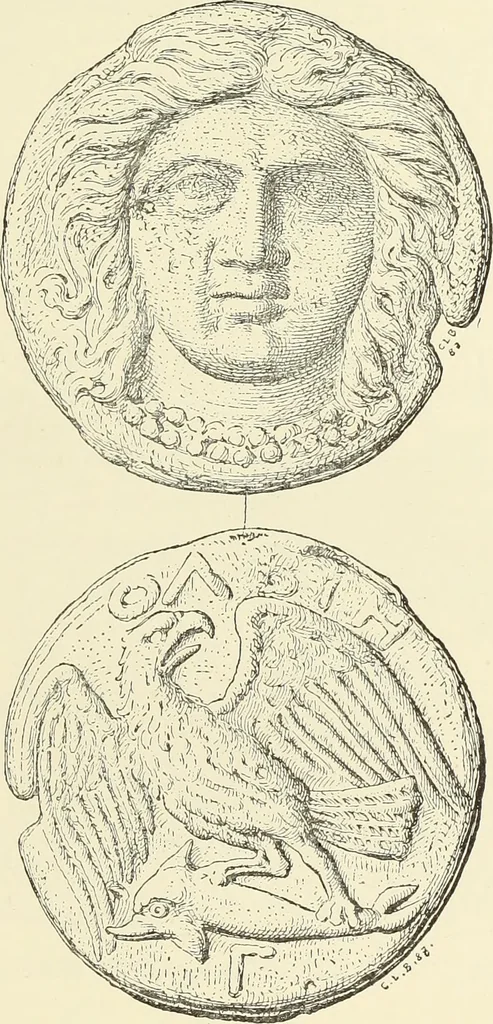 An illustration from Antiquités de la Russie méridionale, 1891, leaf 240