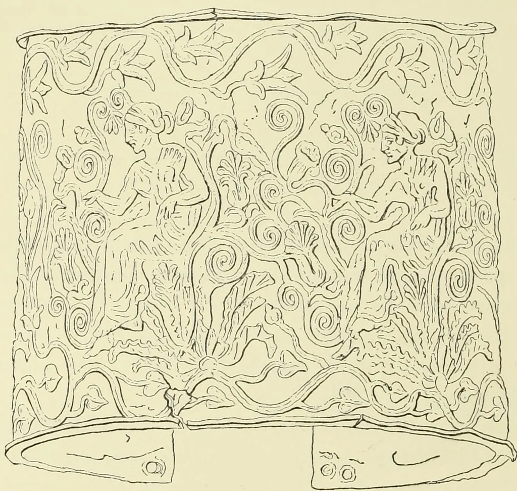 An illustration from Antiquités de la Russie méridionale, 1891, leaf 249
