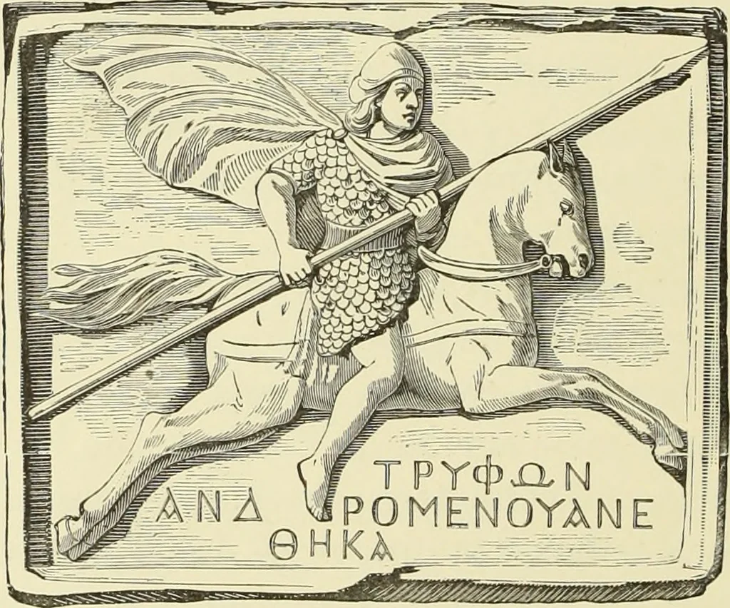An illustration from Antiquités de la Russie méridionale, 1891, leaf 25