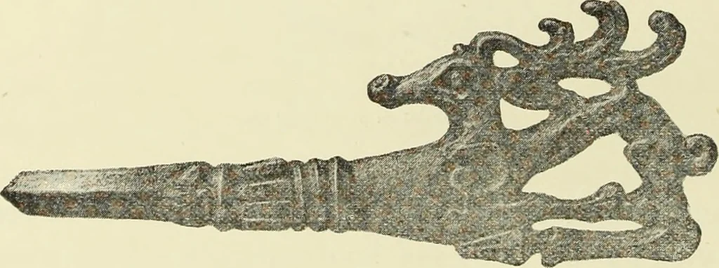 An illustration from Antiquités de la Russie méridionale, 1891, leaf 251