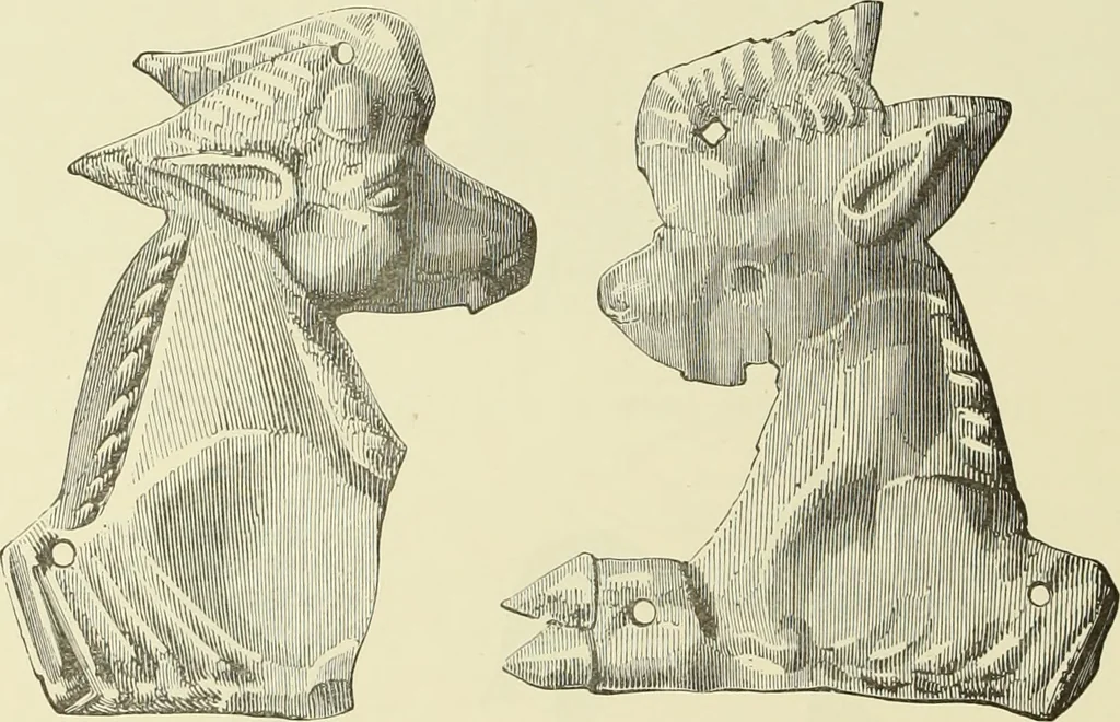 An illustration from Antiquités de la Russie méridionale, 1891, leaf 253