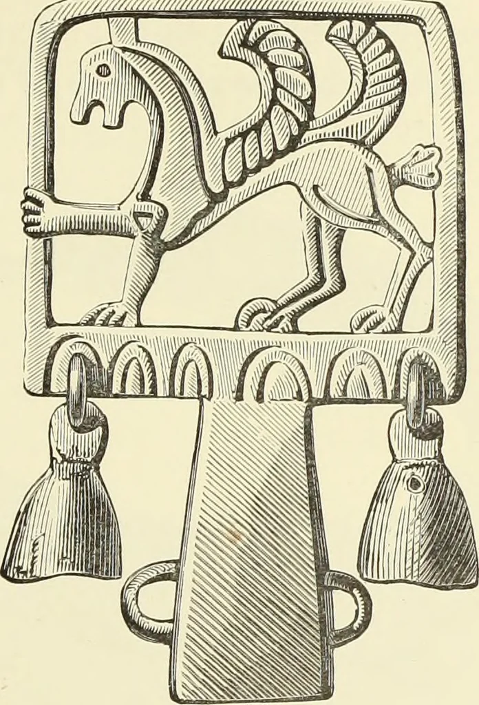 An illustration from Antiquités de la Russie méridionale, 1891, leaf 254