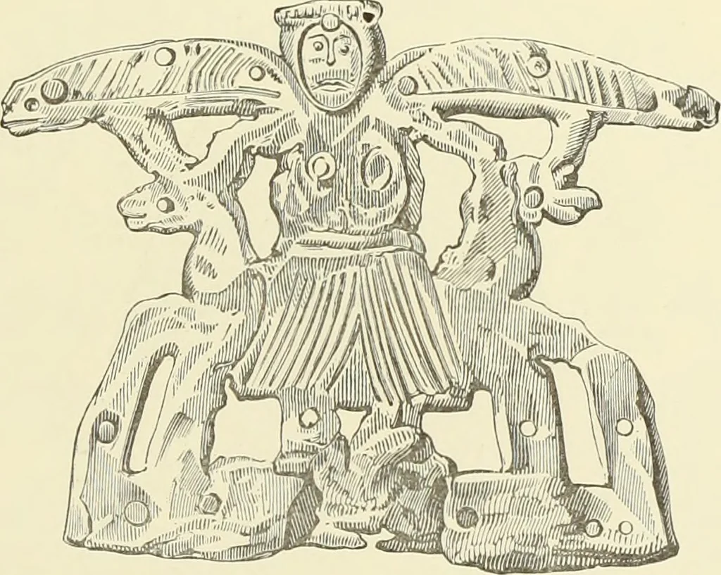 An illustration from Antiquités de la Russie méridionale, 1891, leaf 258