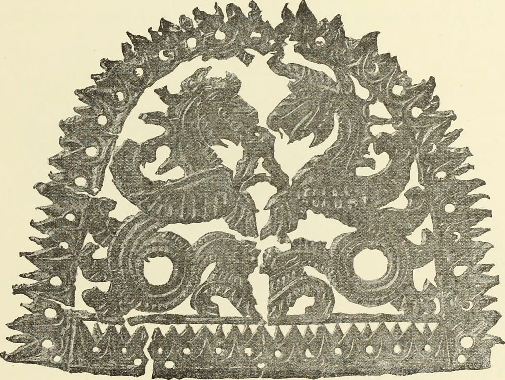 An illustration from Antiquités de la Russie méridionale, 1891, leaf 260
