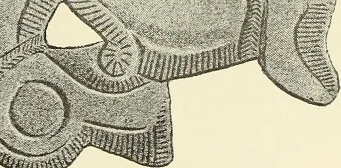 An illustration from Antiquités de la Russie méridionale, 1891, leaf 266