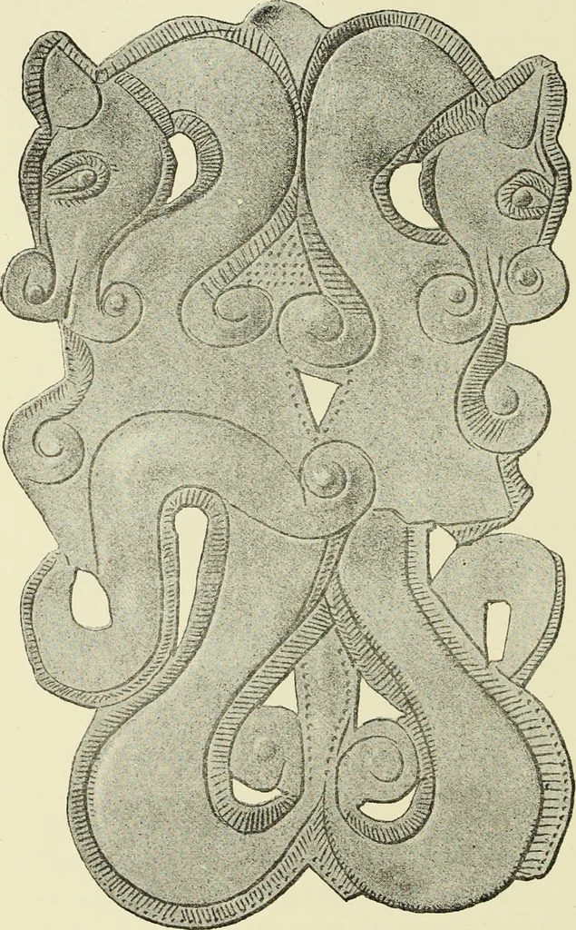 An illustration from Antiquités de la Russie méridionale, 1891, leaf 267