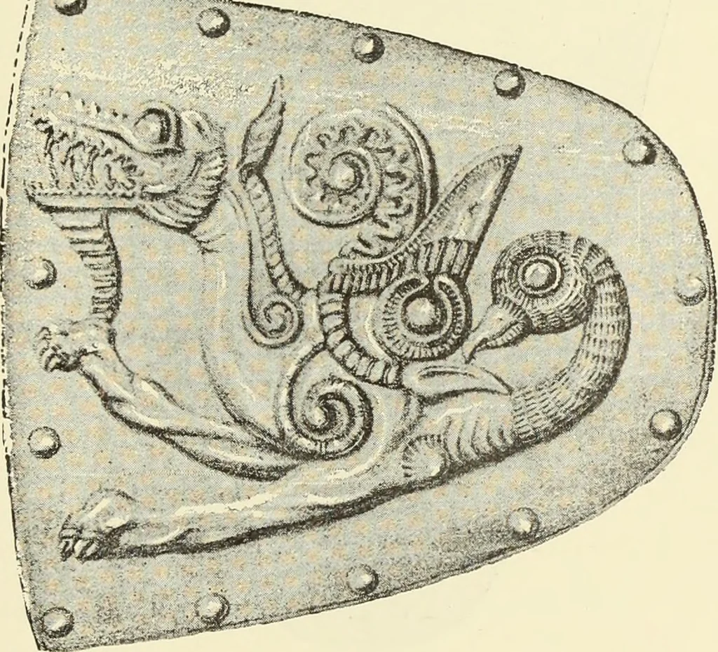 An illustration from Antiquités de la Russie méridionale, 1891, leaf 286