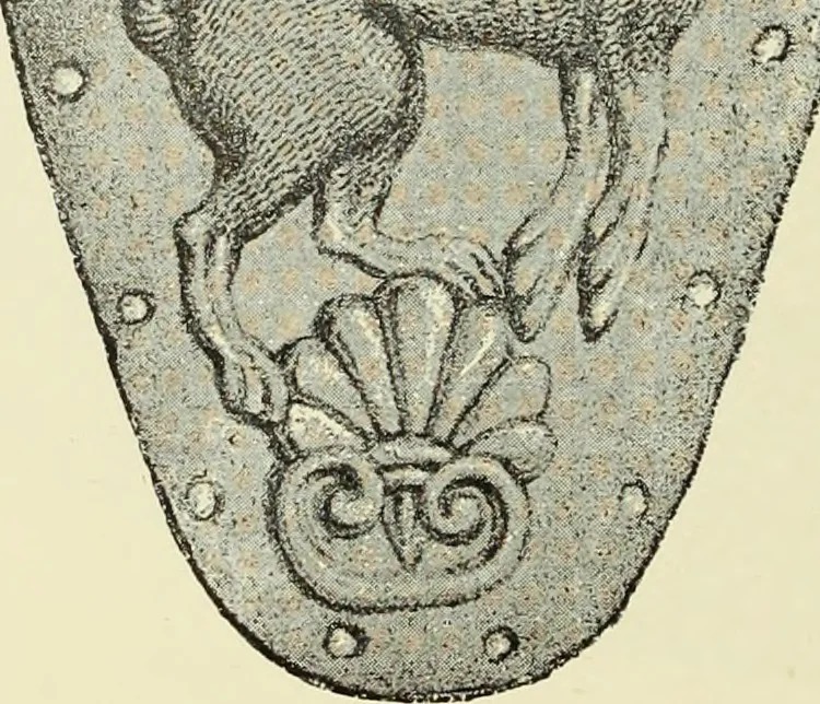 An illustration from Antiquités de la Russie méridionale, 1891, leaf 287