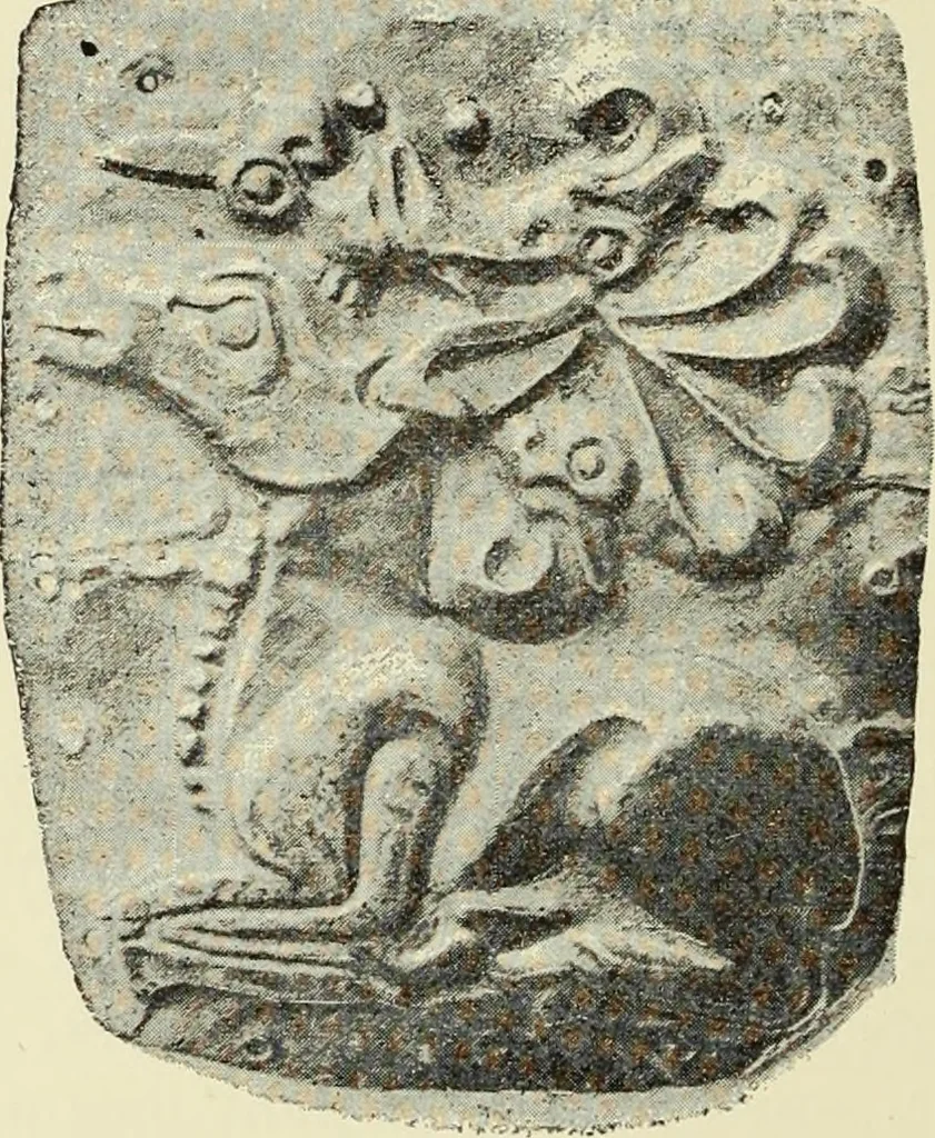 An illustration from Antiquités de la Russie méridionale, 1891, leaf 295