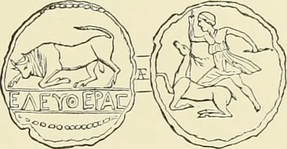 An illustration from Antiquités de la Russie méridionale, 1891, leaf 30