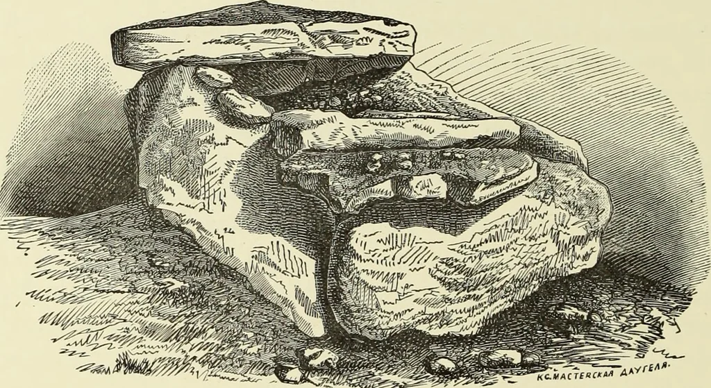An illustration from Antiquités de la Russie méridionale, 1891, leaf 303