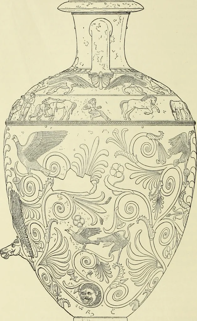 An illustration from Antiquités de la Russie méridionale, 1891, leaf 307