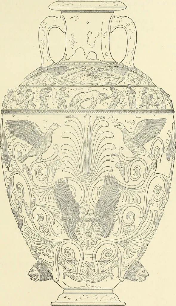 An illustration from Antiquités de la Russie méridionale, 1891, leaf 308