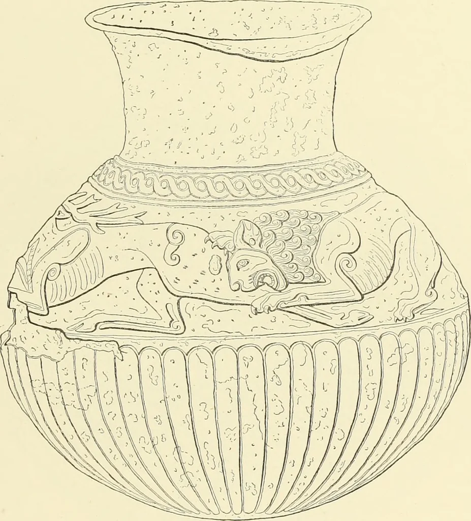 An illustration from Antiquités de la Russie méridionale, 1891, leaf 310