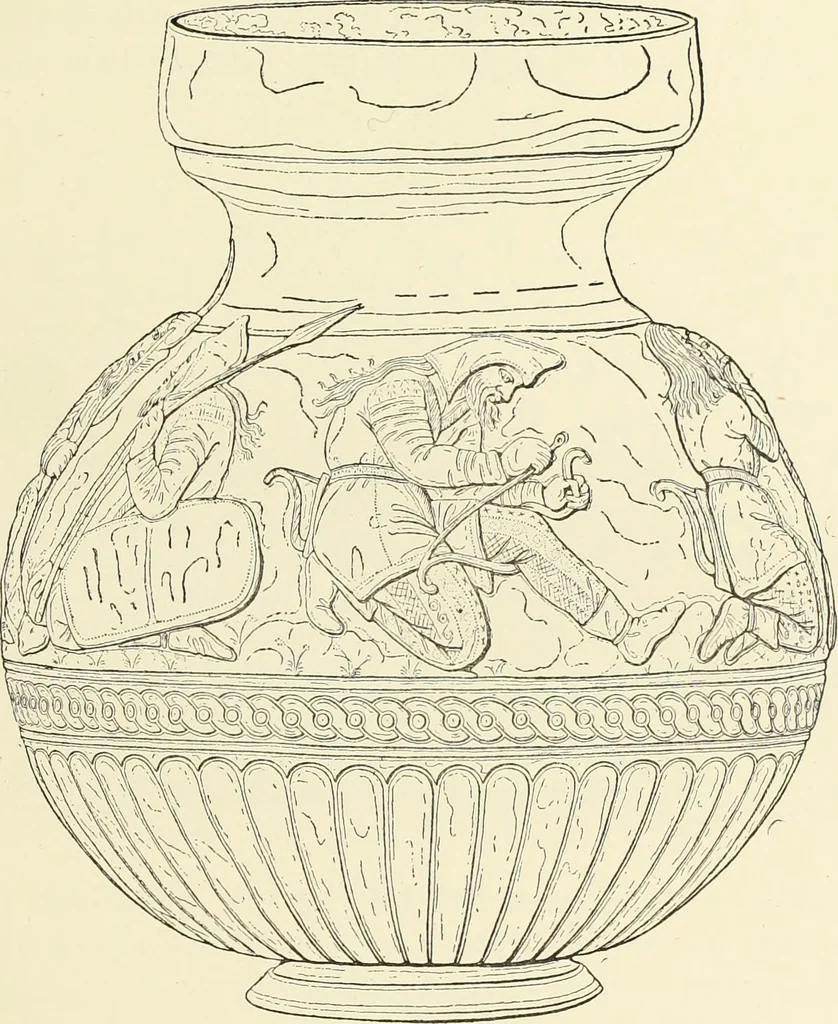 An illustration from Antiquités de la Russie méridionale, 1891, leaf 312