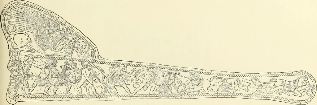 An illustration from Antiquités de la Russie méridionale, 1891, leaf 316