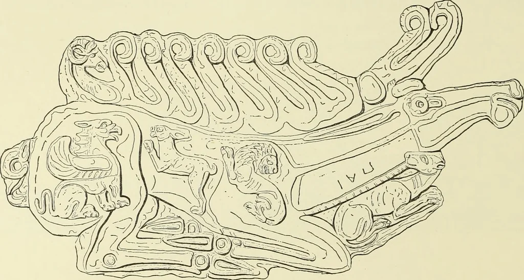 An illustration from Antiquités de la Russie méridionale, 1891, leaf 319