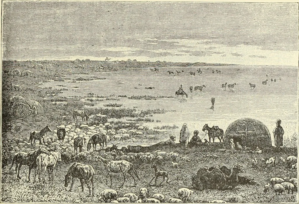 An illustration from Antiquités de la Russie méridionale, 1891, leaf 334