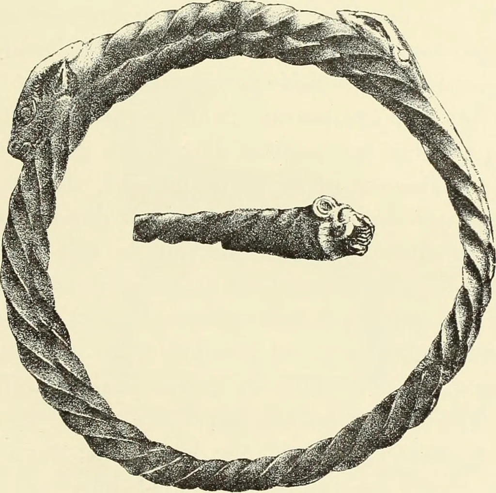 An illustration from Antiquités de la Russie méridionale, 1891, leaf 352