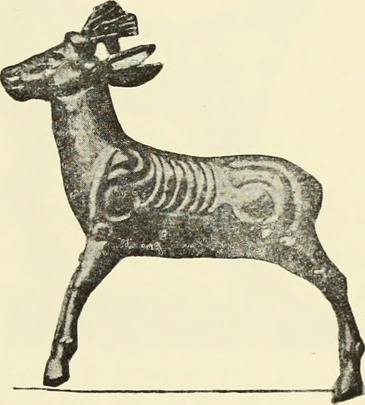 An illustration from Antiquités de la Russie méridionale, 1891, leaf 354