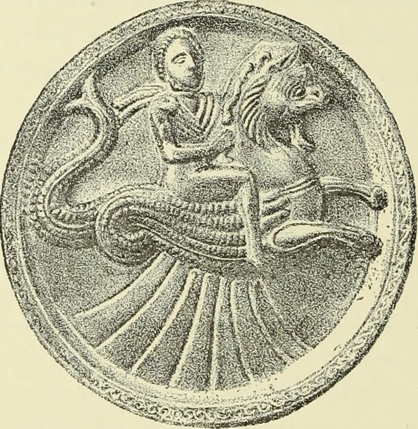 An illustration from Antiquités de la Russie méridionale, 1891, leaf 361