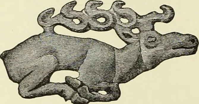 An illustration from Antiquités de la Russie méridionale, 1891, leaf 377