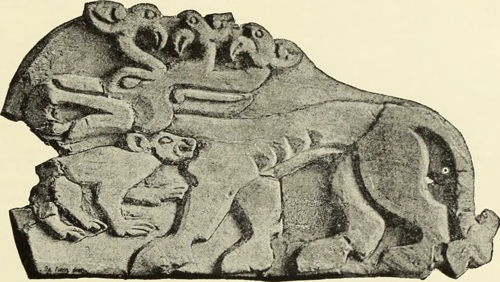 An illustration from Antiquités de la Russie méridionale, 1891, leaf 386