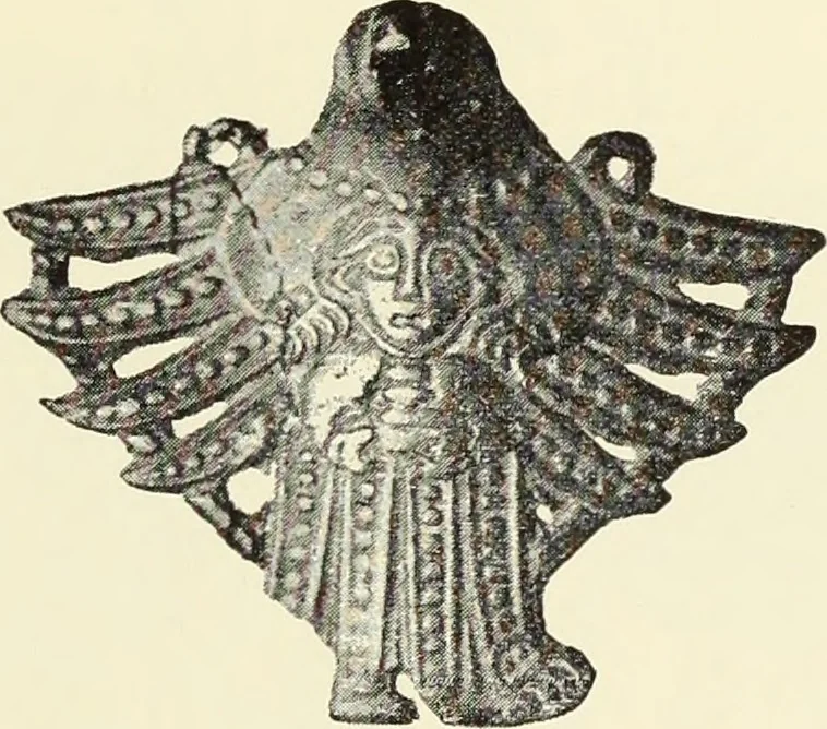 An illustration from Antiquités de la Russie méridionale, 1891, leaf 388