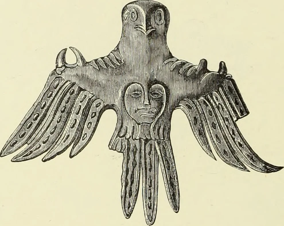 An illustration from Antiquités de la Russie méridionale, 1891, leaf 389