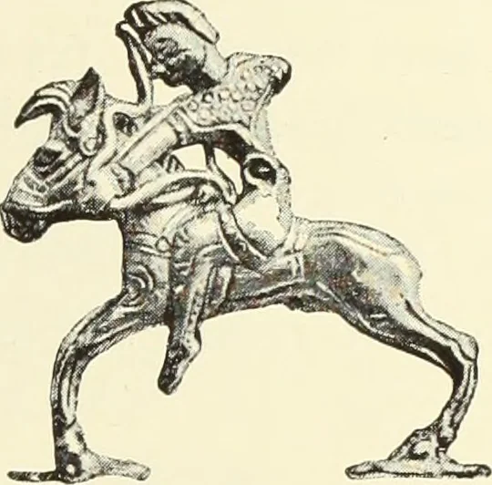 An illustration from Antiquités de la Russie méridionale, 1891, leaf 394