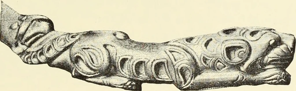 An illustration from Antiquités de la Russie méridionale, 1891, leaf 394