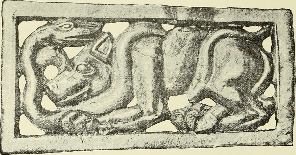 An illustration from Antiquités de la Russie méridionale, 1891, leaf 397