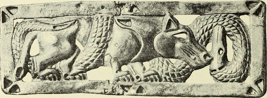 An illustration from Antiquités de la Russie méridionale, 1891, leaf 397