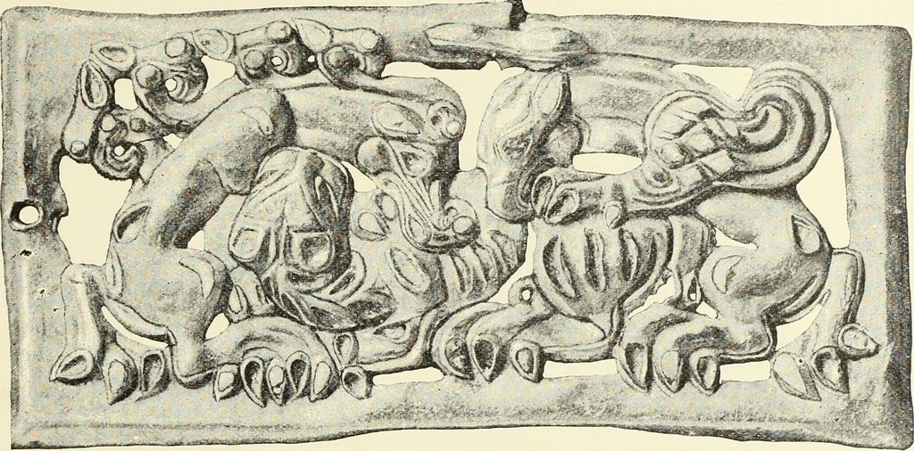 An illustration from Antiquités de la Russie méridionale, 1891, leaf 398