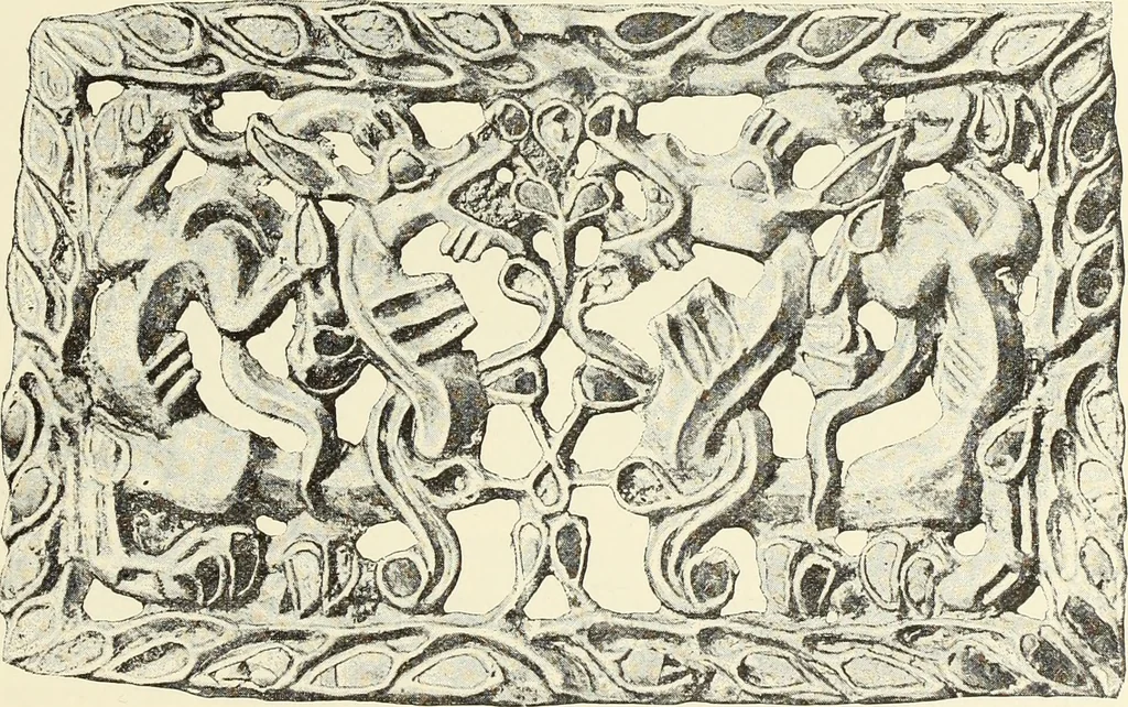 An illustration from Antiquités de la Russie méridionale, 1891, leaf 398