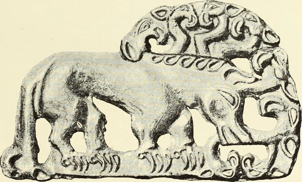 An illustration from Antiquités de la Russie méridionale, 1891, leaf 400