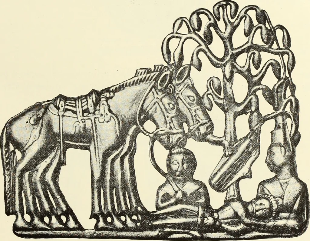 An illustration from Antiquités de la Russie méridionale, 1891, leaf 408