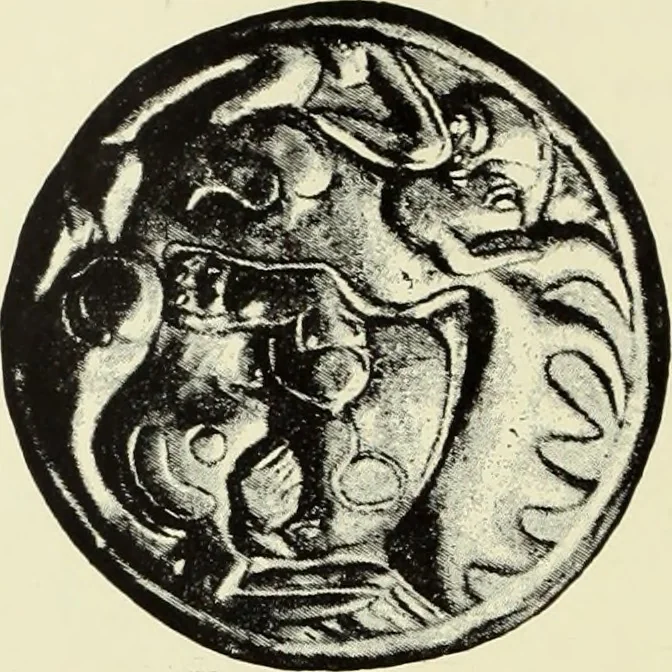 An illustration from Antiquités de la Russie méridionale, 1891, leaf 409