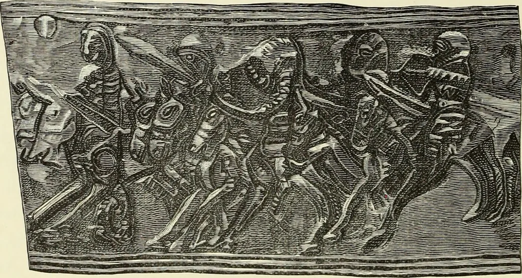 An illustration from Antiquités de la Russie méridionale, 1891, leaf 411