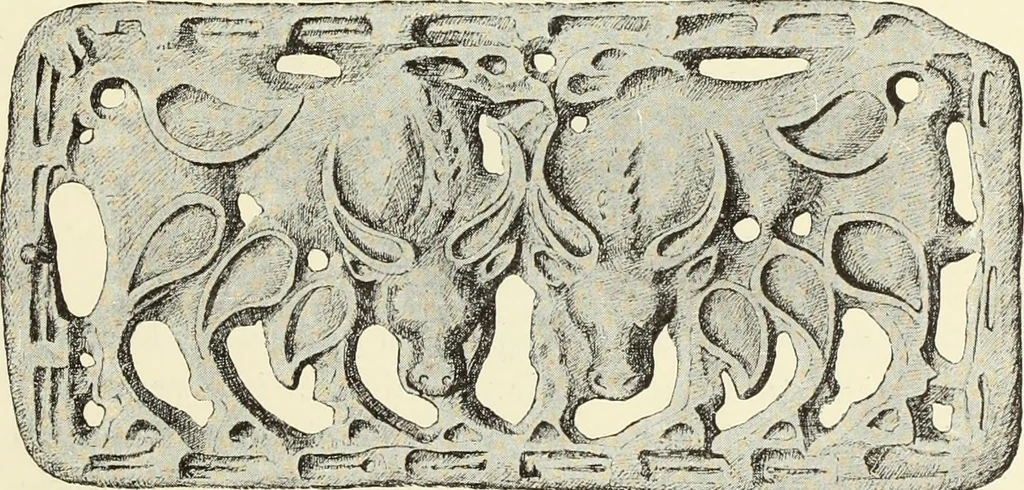 An illustration from Antiquités de la Russie méridionale, 1891, leaf 412