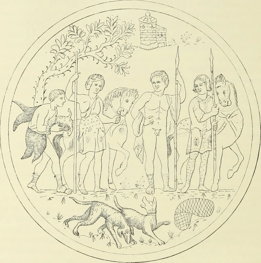 An illustration from Antiquités de la Russie méridionale, 1891, leaf 423
