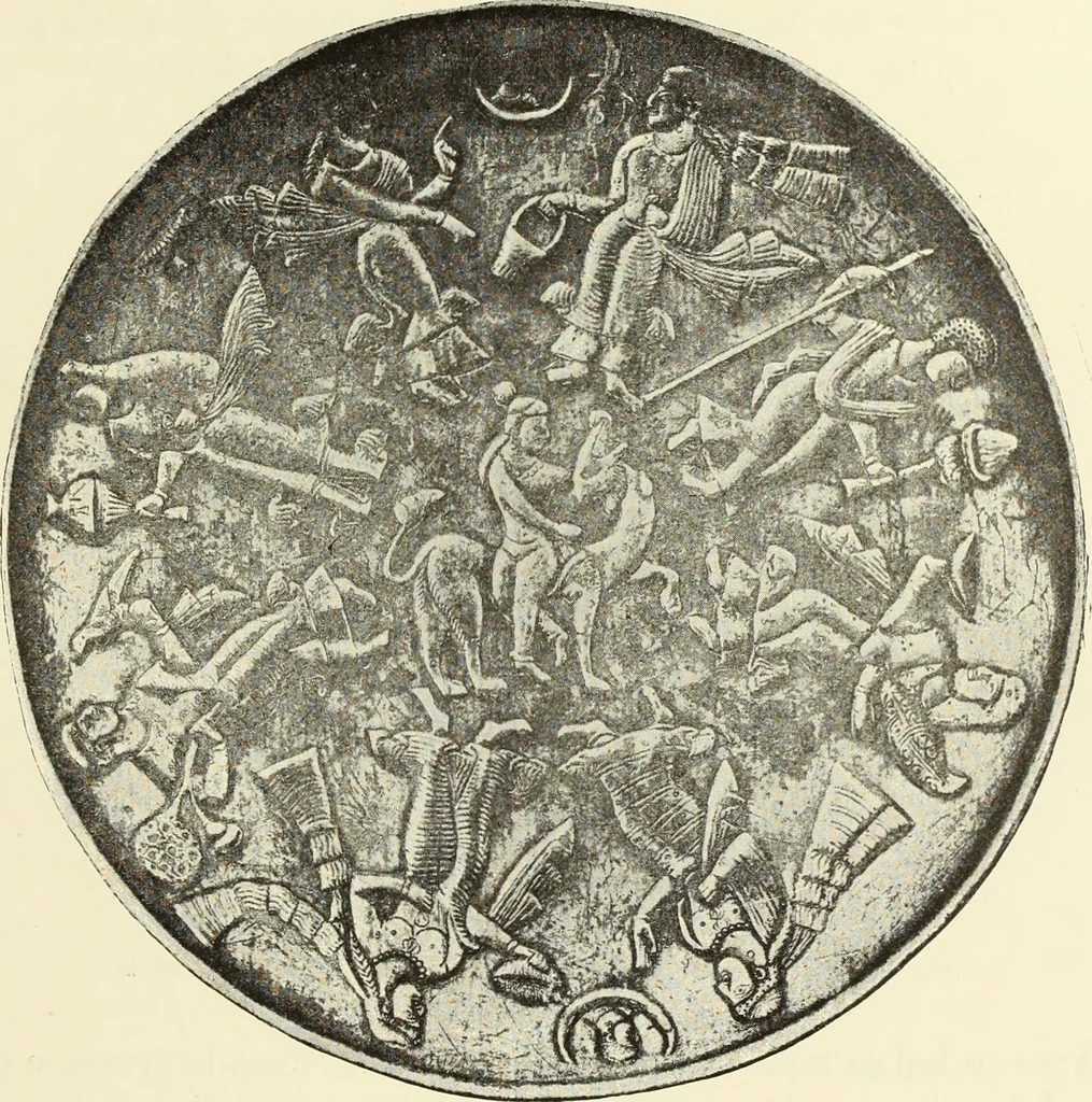 An illustration from Antiquités de la Russie méridionale, 1891, leaf 430