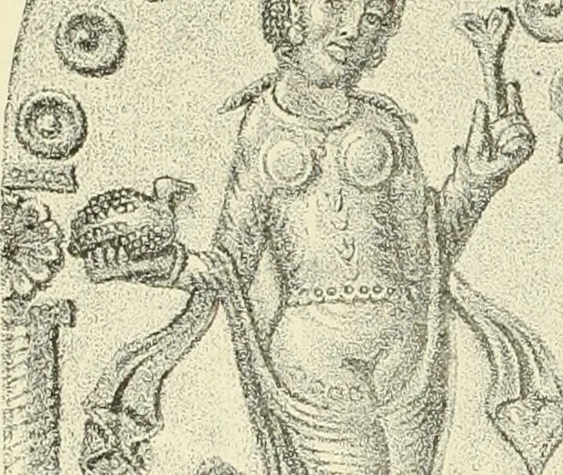 An illustration from Antiquités de la Russie méridionale, 1891, leaf 433