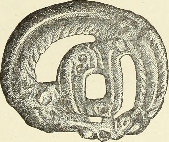 An illustration from Antiquités de la Russie méridionale, 1891, leaf 446