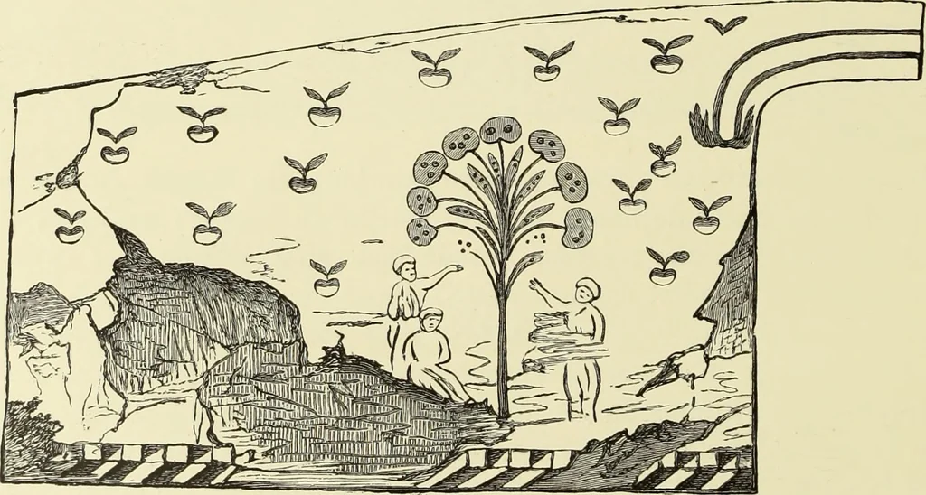 An illustration from Antiquités de la Russie méridionale, 1891, leaf 45