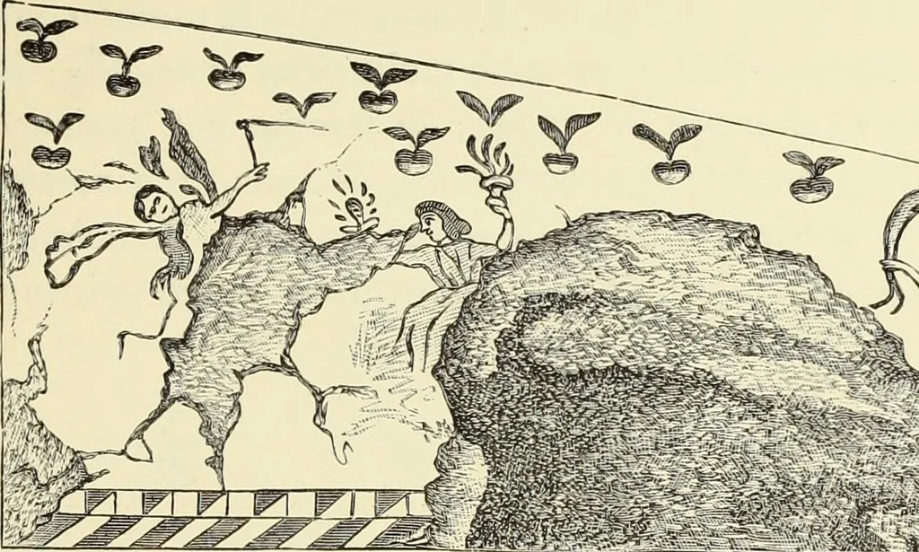 An illustration from Antiquités de la Russie méridionale, 1891, leaf 46
