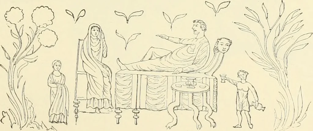 An illustration from Antiquités de la Russie méridionale, 1891, leaf 48