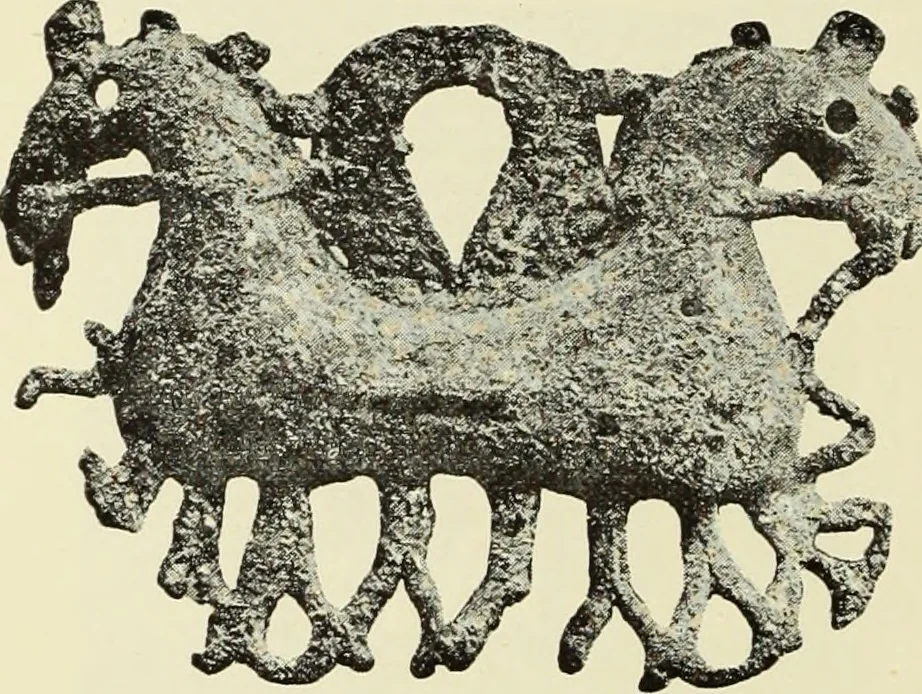 An illustration from Antiquités de la Russie méridionale, 1891, leaf 483