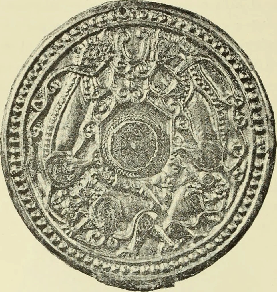 An illustration from Antiquités de la Russie méridionale, 1891, leaf 485