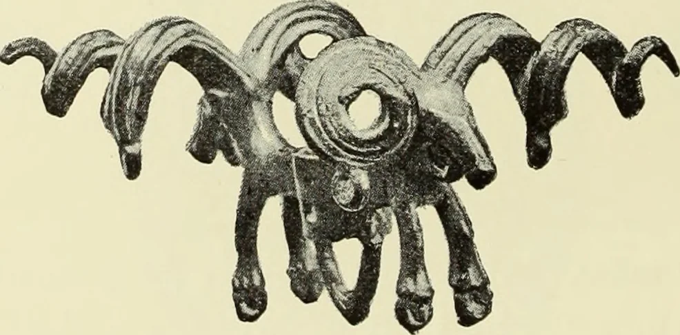 An illustration from Antiquités de la Russie méridionale, 1891, leaf 487